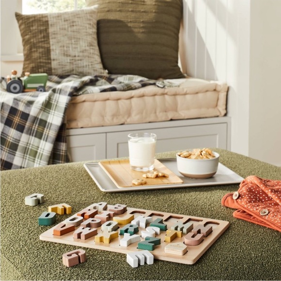 Toy Alphabet Peg Puzzle - 28pc - Hearth
& Hand™ with Magnolia - Picture 2 of 5